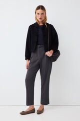 Pedro del Hierro Trousers with belt Grey