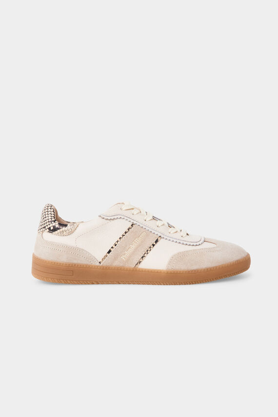 Zapatillas deportivas en serraje
