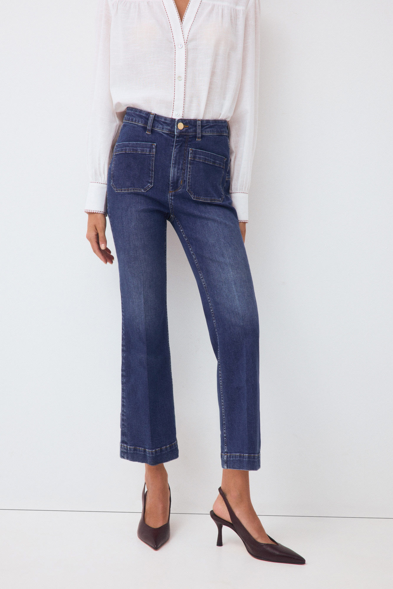Pedro del Hierro Capri push up flare jeans