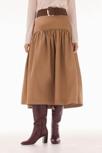 TFP by Tamara Falcó Puffed taffeta skirt