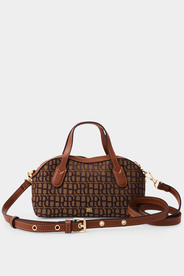 Pedro del Hierro Logo tote bag Brown