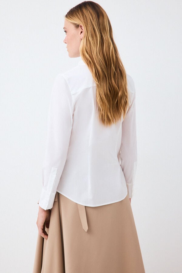 Pedro del Hierro Easy iron basic shirt White