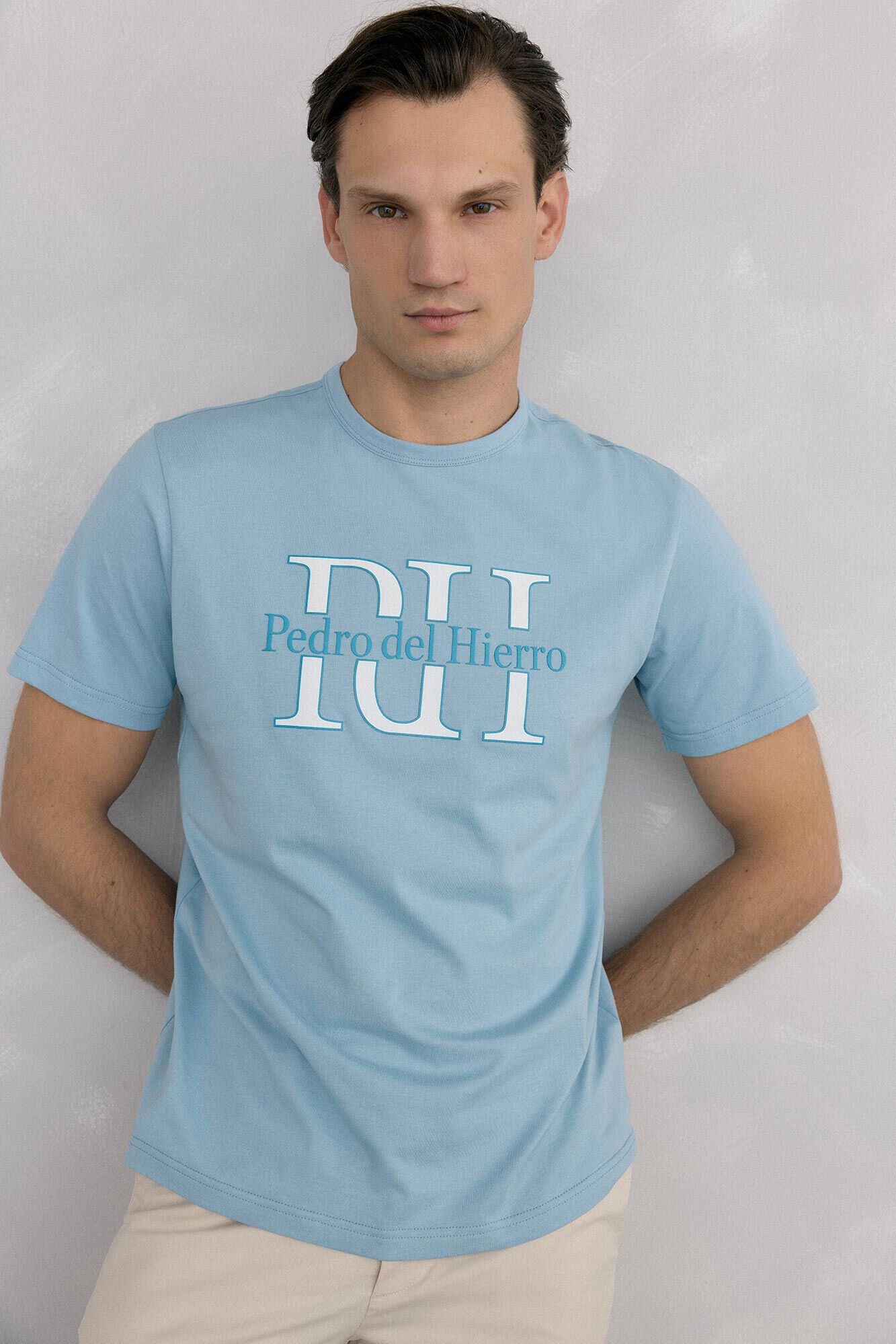 Pedro del Hierro Large logo T-shirt