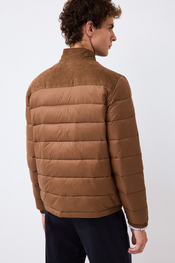 Pedro del Hierro Puffer jacket Brown