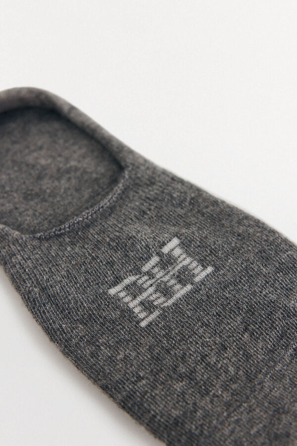 Pedro del Hierro Calcetín invisible Gris