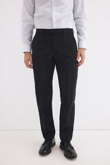 Pedro del Hierro plain tailored bi-stretch trousers Grey