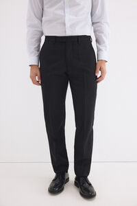 Pedro del Hierro plain tailored bi-stretch trousers