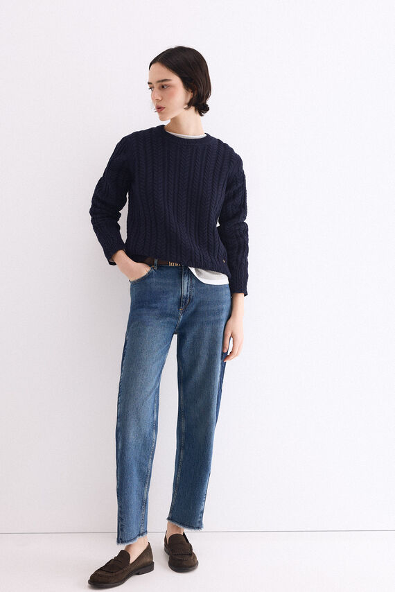 Jeans barrel balloon