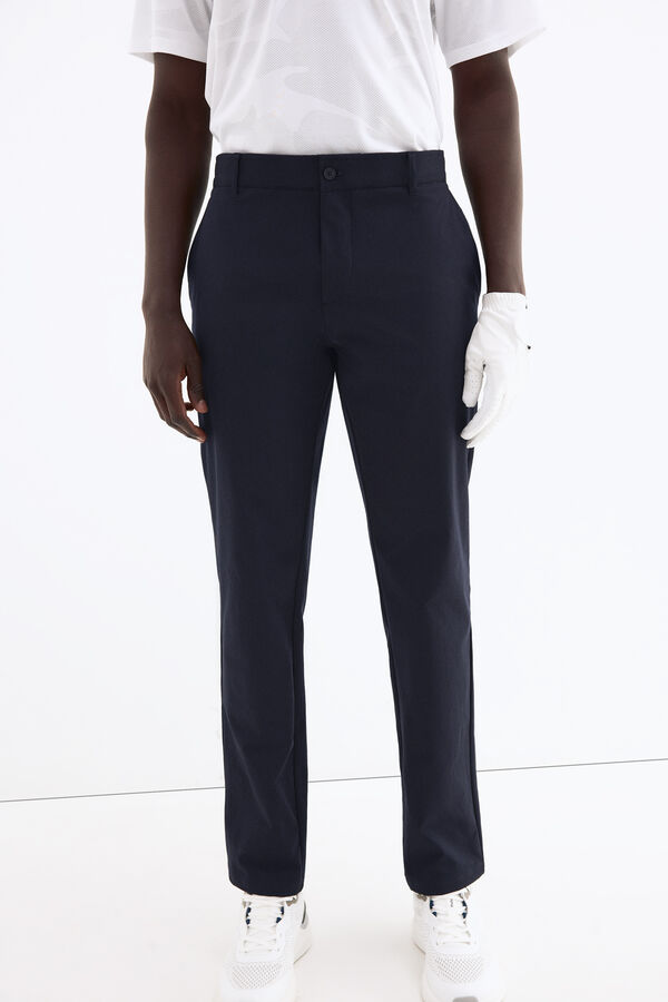 Pedro del Hierro Long golf trousers Blue