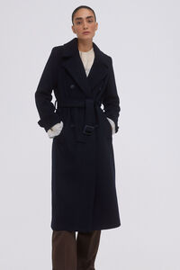 Pedro del Hierro Sobretudo de tecido