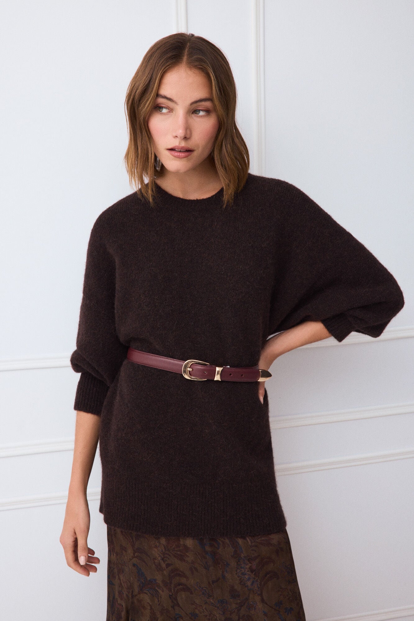TFP by Tamara Falc&oacute; Oversize crew neck jumper