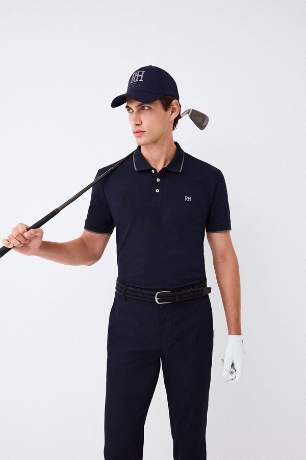 Pedro del Hierro Bon&eacute; de golfe com pala Azul