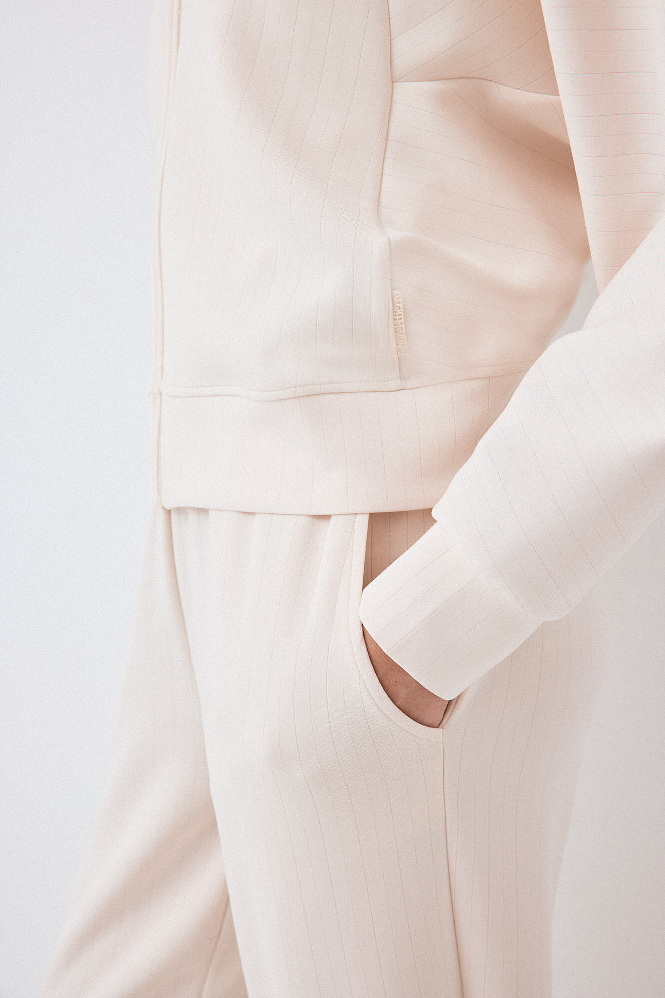 Pedro del Hierro Striped soft touch sweatshirt