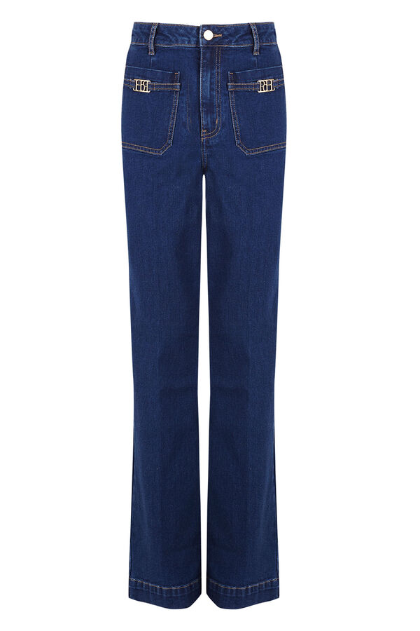 Pedro del Hierro Stovepipe jeans Blue