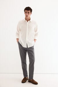 Pedro del Hierro Camisa lisa em linho