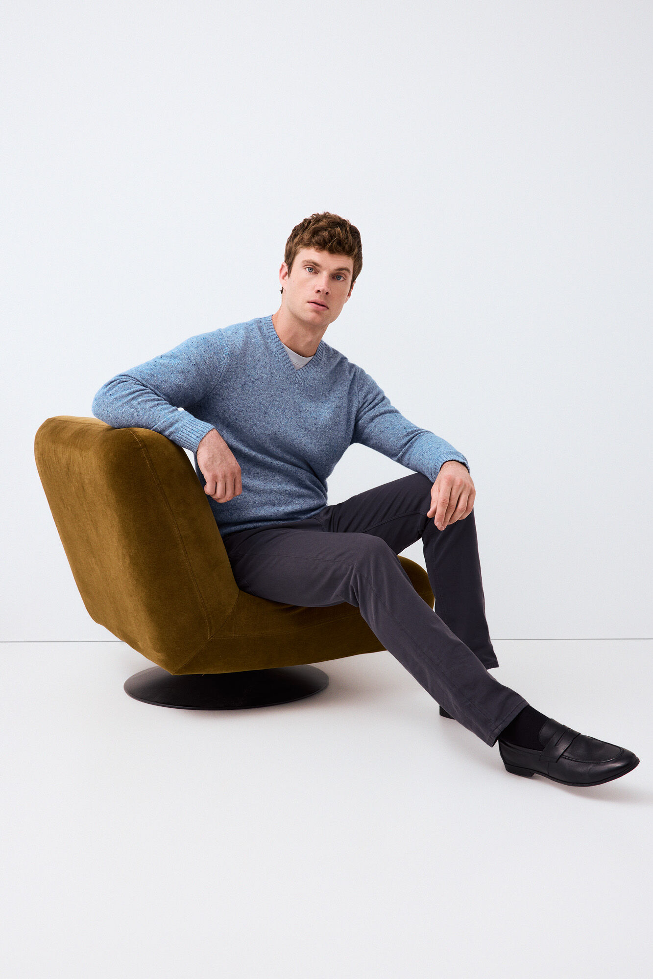 Pedro del Hierro Colour slim fit 5 pocket trousers
