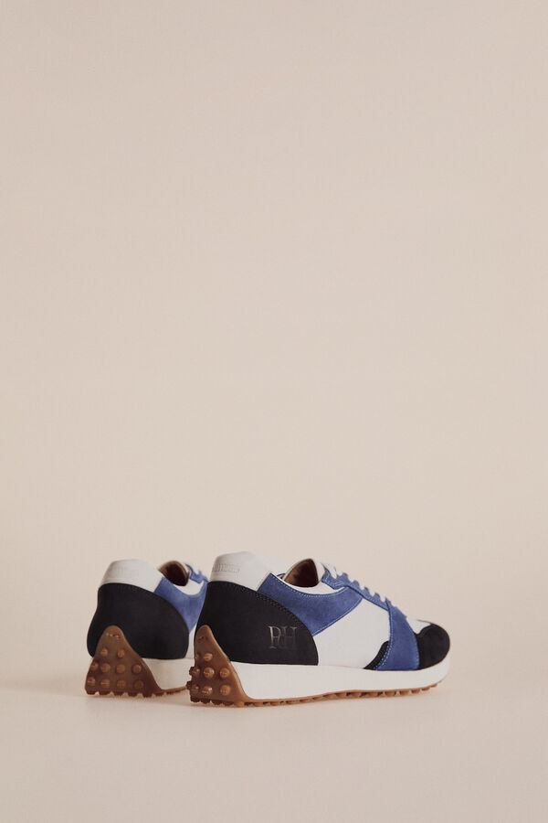 Pedro del Hierro Rubber-soled sneaker  Blue