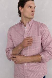Pedro del Hierro Camisa xadrez Oxford sem passar a ferro