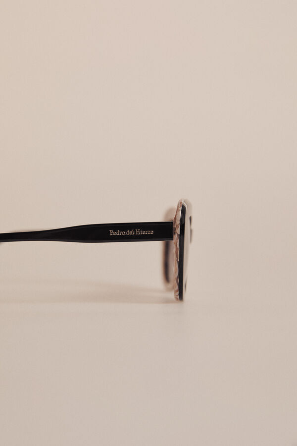 Pedro del Hierro Black/nude butterfly glasses Black
