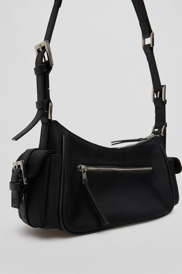Pedro del Hierro Bolso baguette Negro