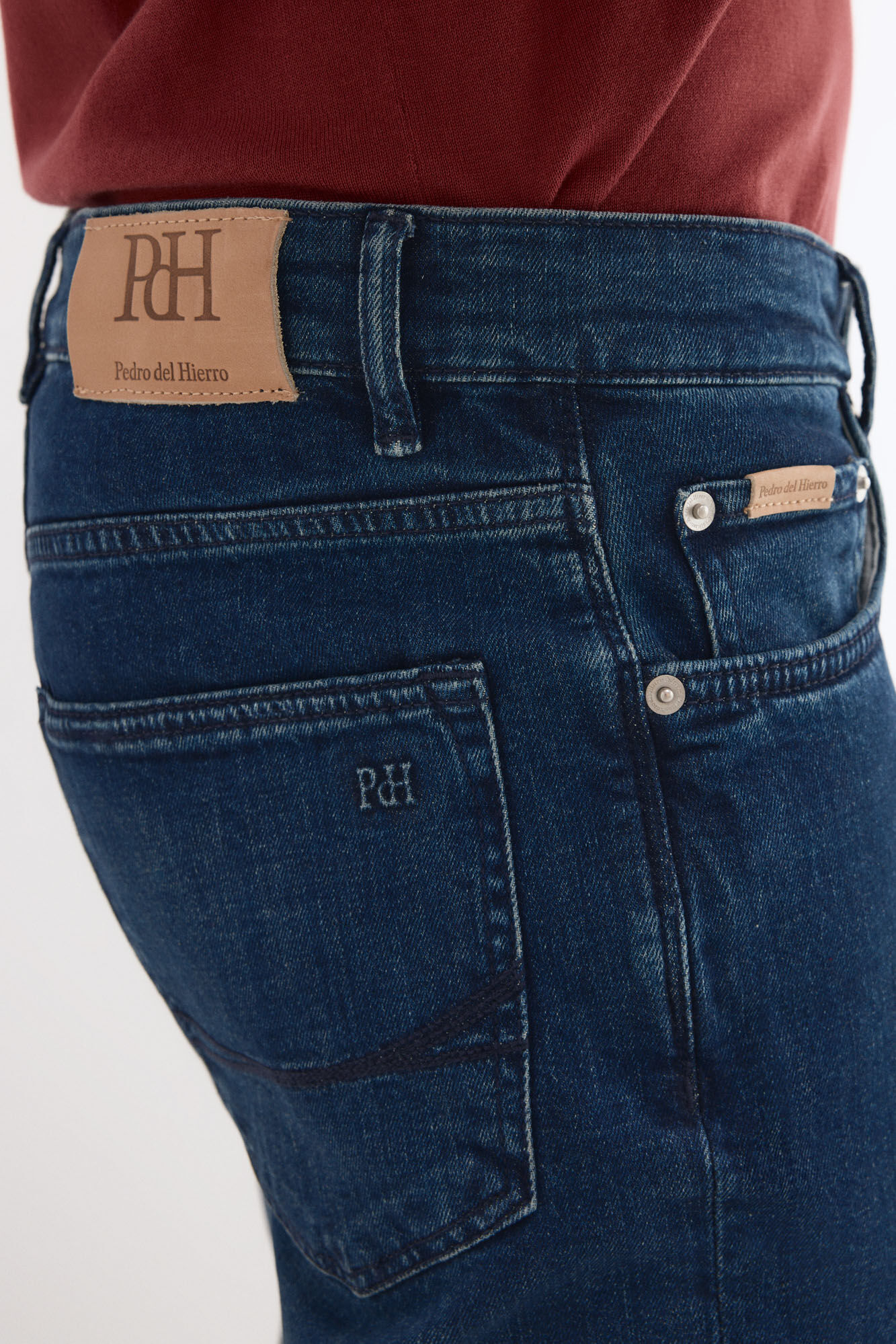 Pedro del Hierro Premium flex lightweight slim fit jeans
