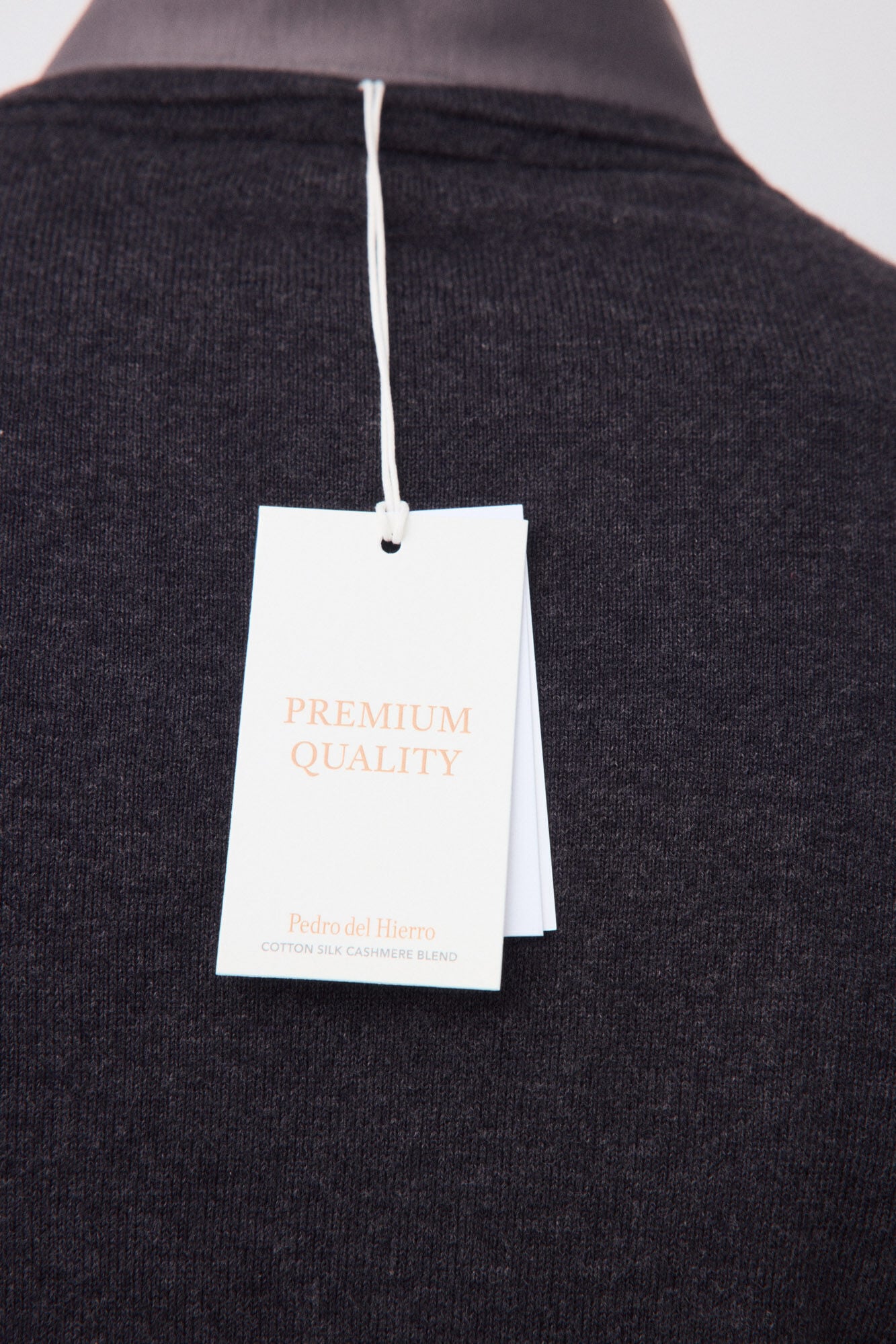 Pedro del Hierro Premium cotton silk cashmere knit jumper