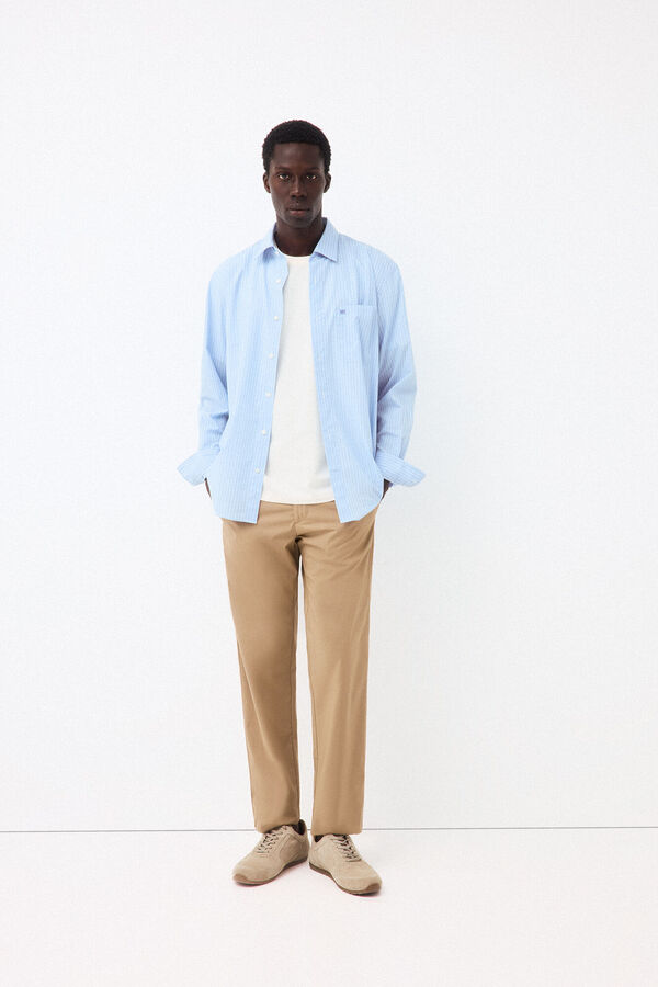 Pedro del Hierro Basic T-shirt Ecru