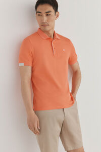 Pedro del Hierro Polo with contrasting cuffs
