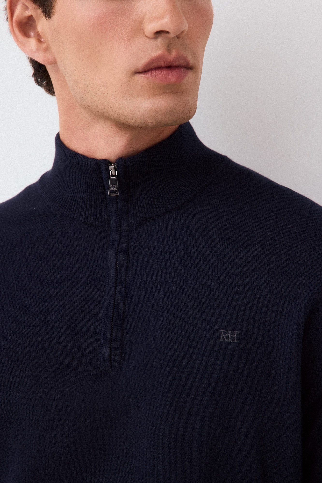 Pedro del Hierro Premium cotton silk cashmere knit jumper