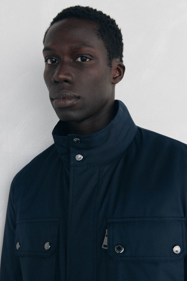 Pedro del Hierro 4-pocket jacket Blue
