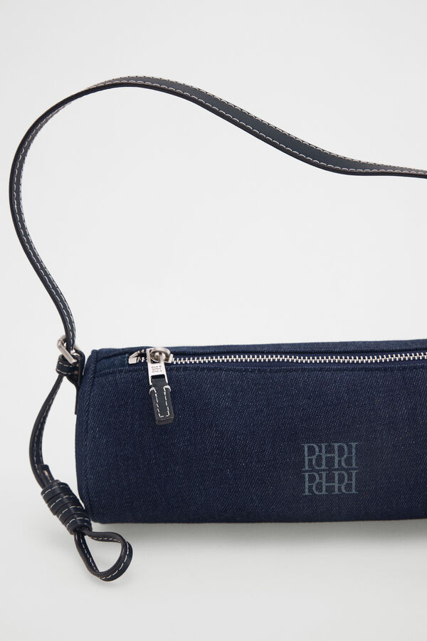 Pedro del Hierro Denim pouch bag Blue