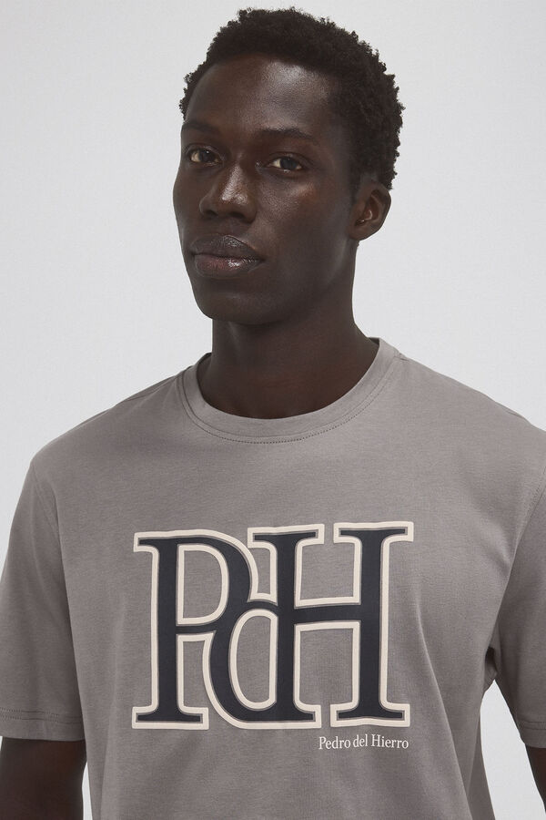 Pedro del Hierro T-shirt logo Cizento