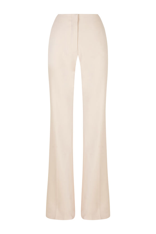TFP by Tamara Falc&oacute; High-waisted trousers Ecru