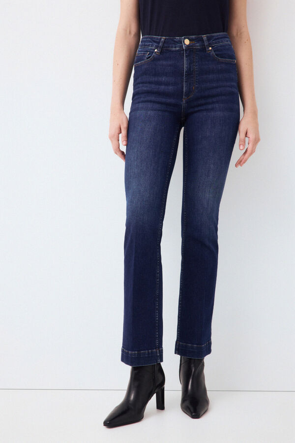 Pedro del Hierro Jeans push up stove pipe b&aacute;sicos Azul