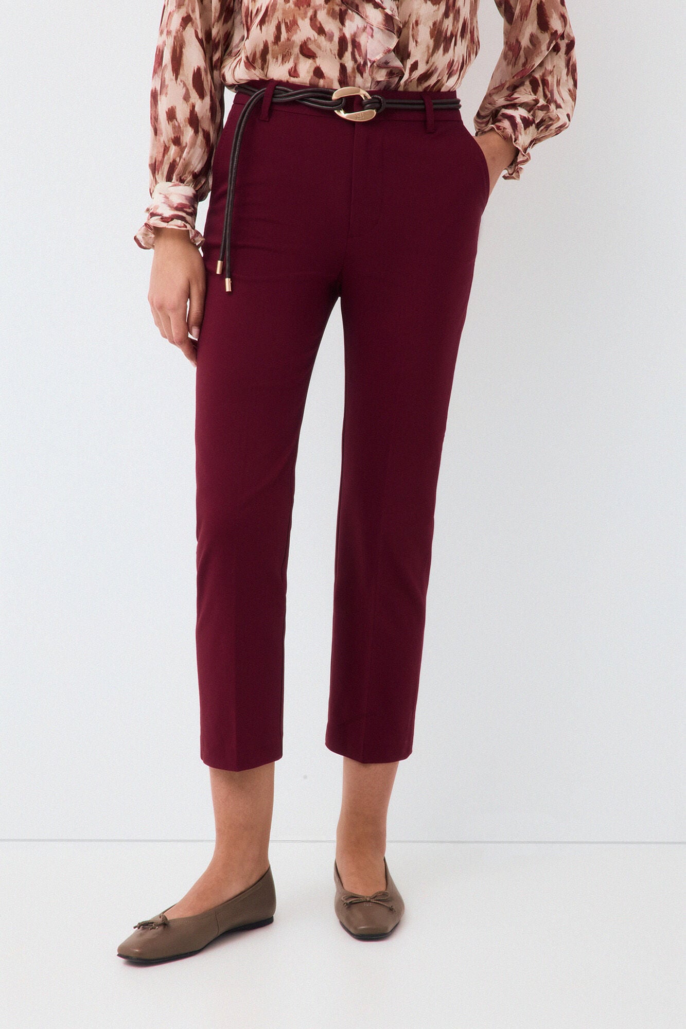 Pedro del Hierro Classic straight trousers