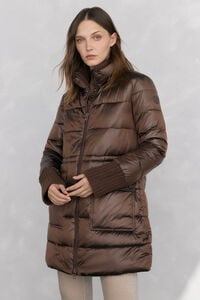 Pedro del Hierro Long quilted parka