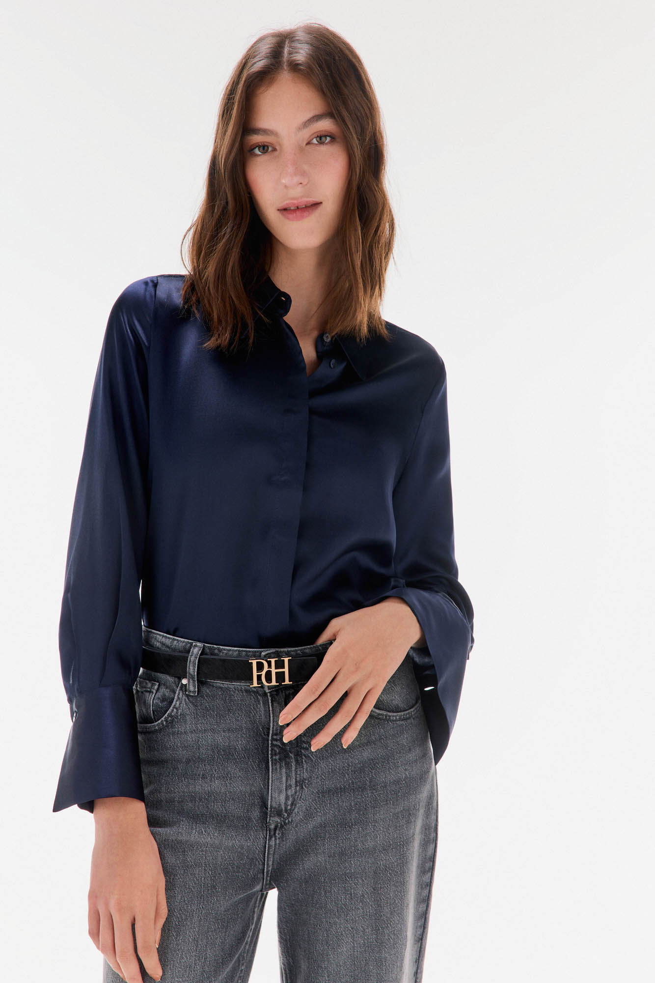 TFP by Tamara Falc&oacute; Silk shirt