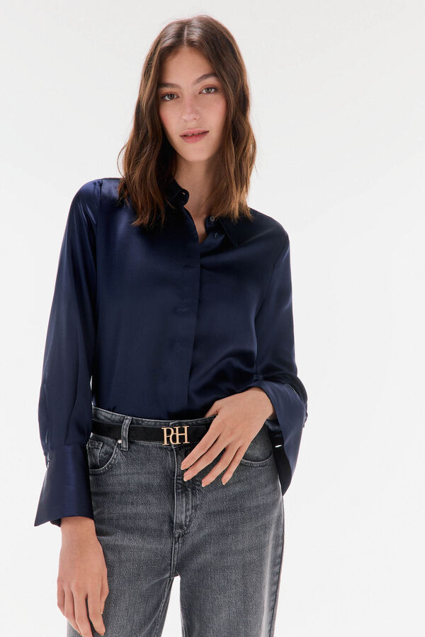 TFP by Tamara Falcó Silk shirt Blue