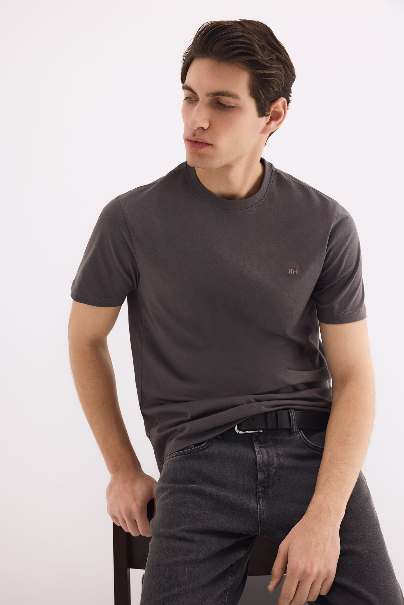 Pedro del Hierro Basic logo T-shirt