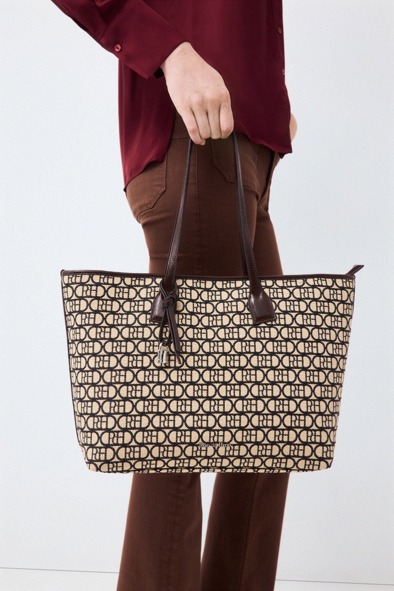 Pedro del Hierro Logo shopper bag