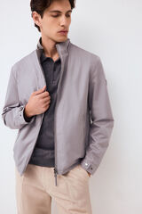 Pedro del Hierro Lightweight technical jacket Grey