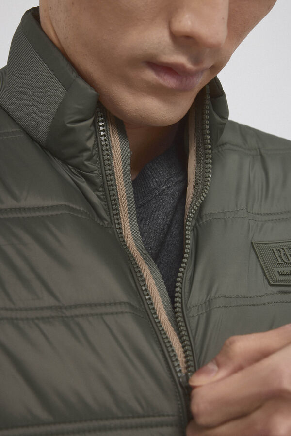 Pedro del Hierro Blusão ultraleve impermeável Verde