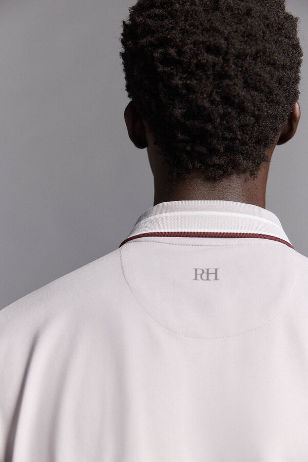Pedro del Hierro Plain golf polo Grey
