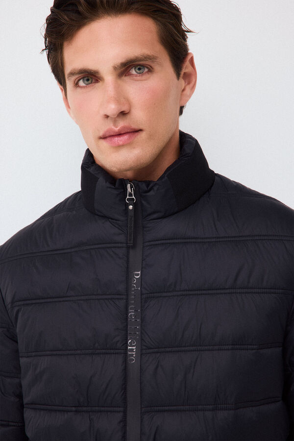 Pedro del Hierro Cazadora acolchada ultraligera Negro