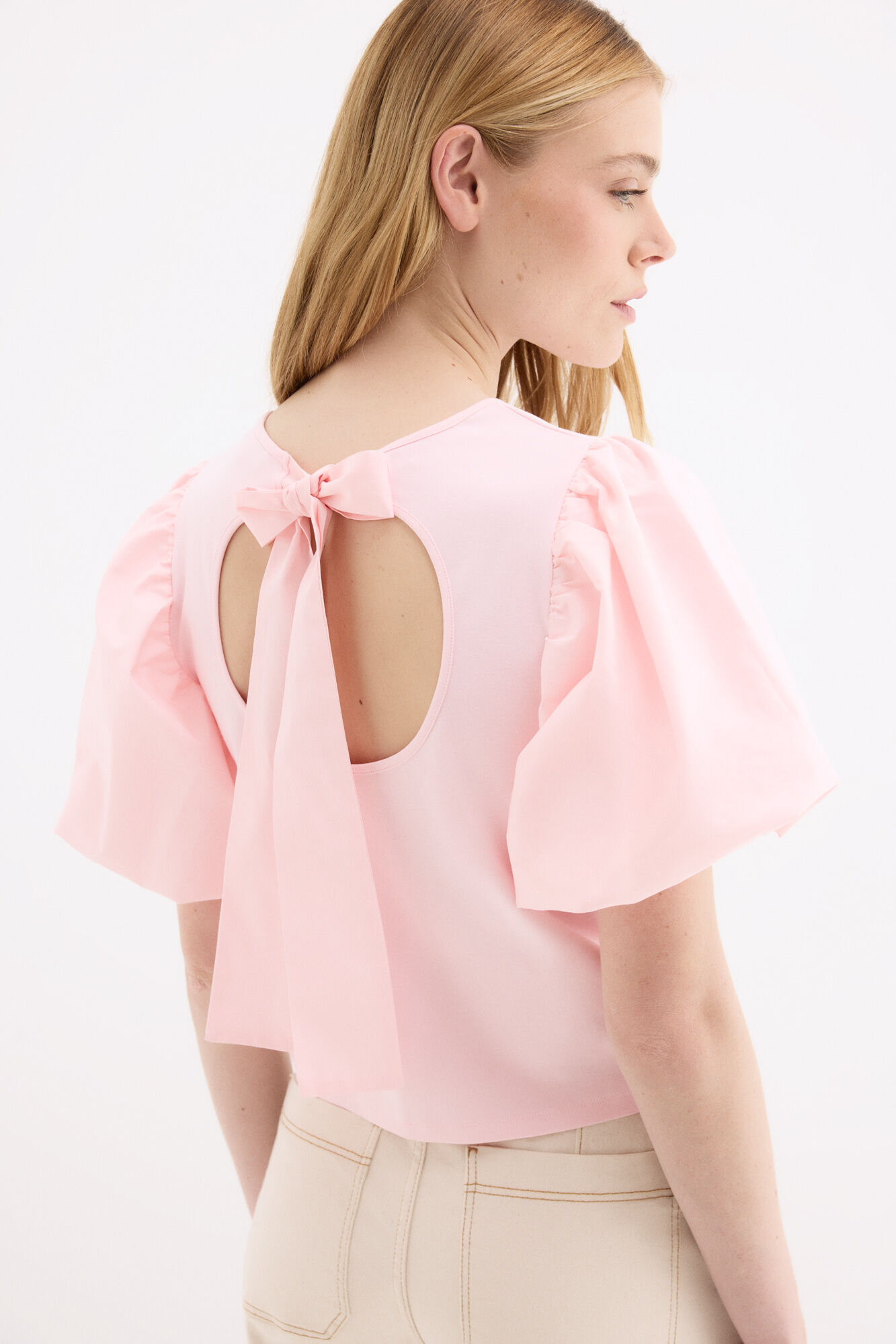 Pedro del Hierro Camiseta manga abullonada