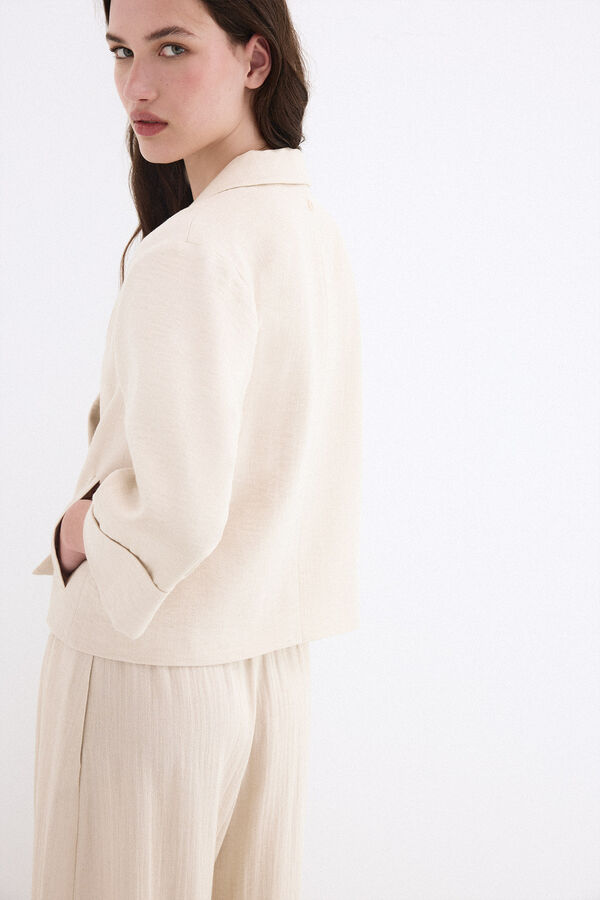 Pedro del Hierro Fluid blazer Brown