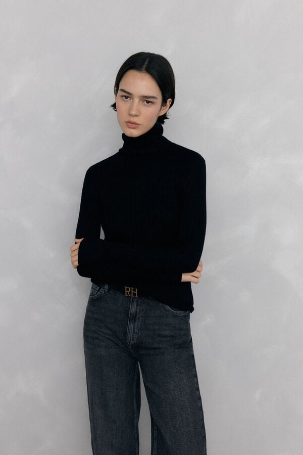 Pedro del Hierro Basic swan eights Black