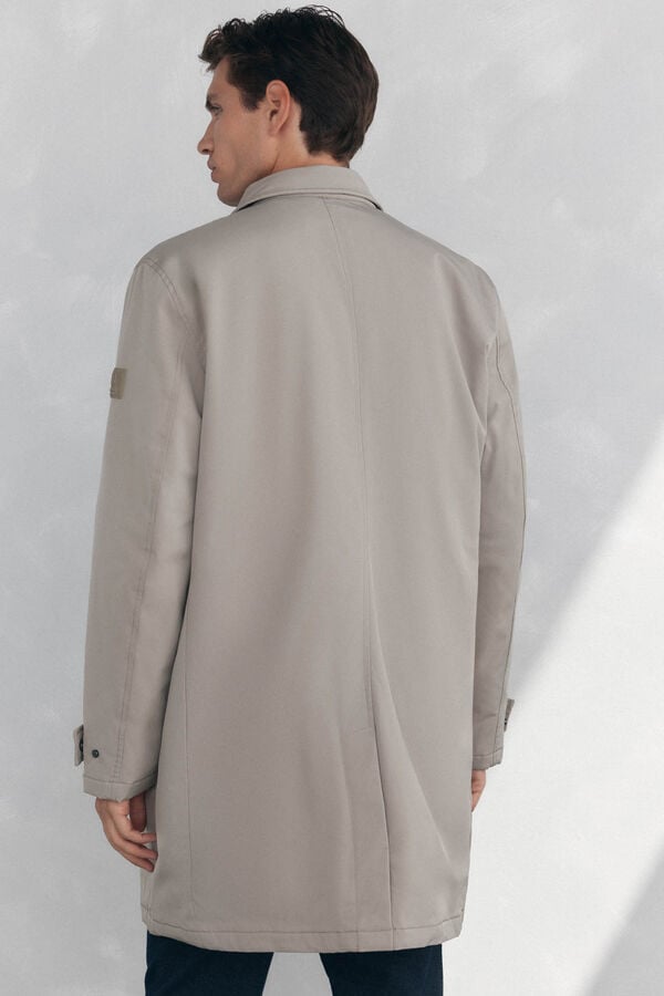 Pedro del Hierro removable lining coat Beige