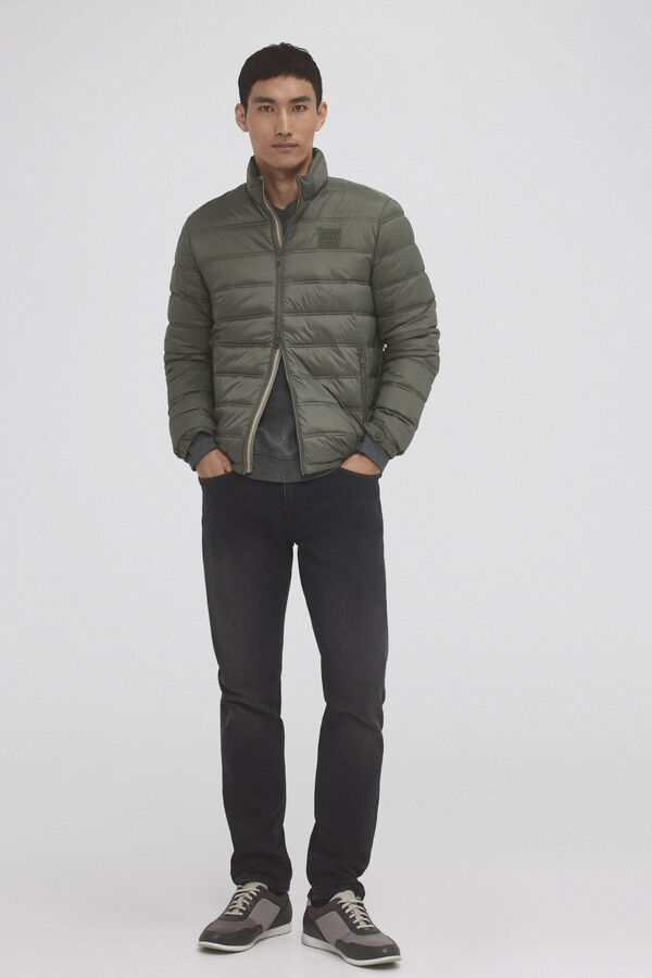 Pedro del Hierro Blusão ultraleve impermeável Verde