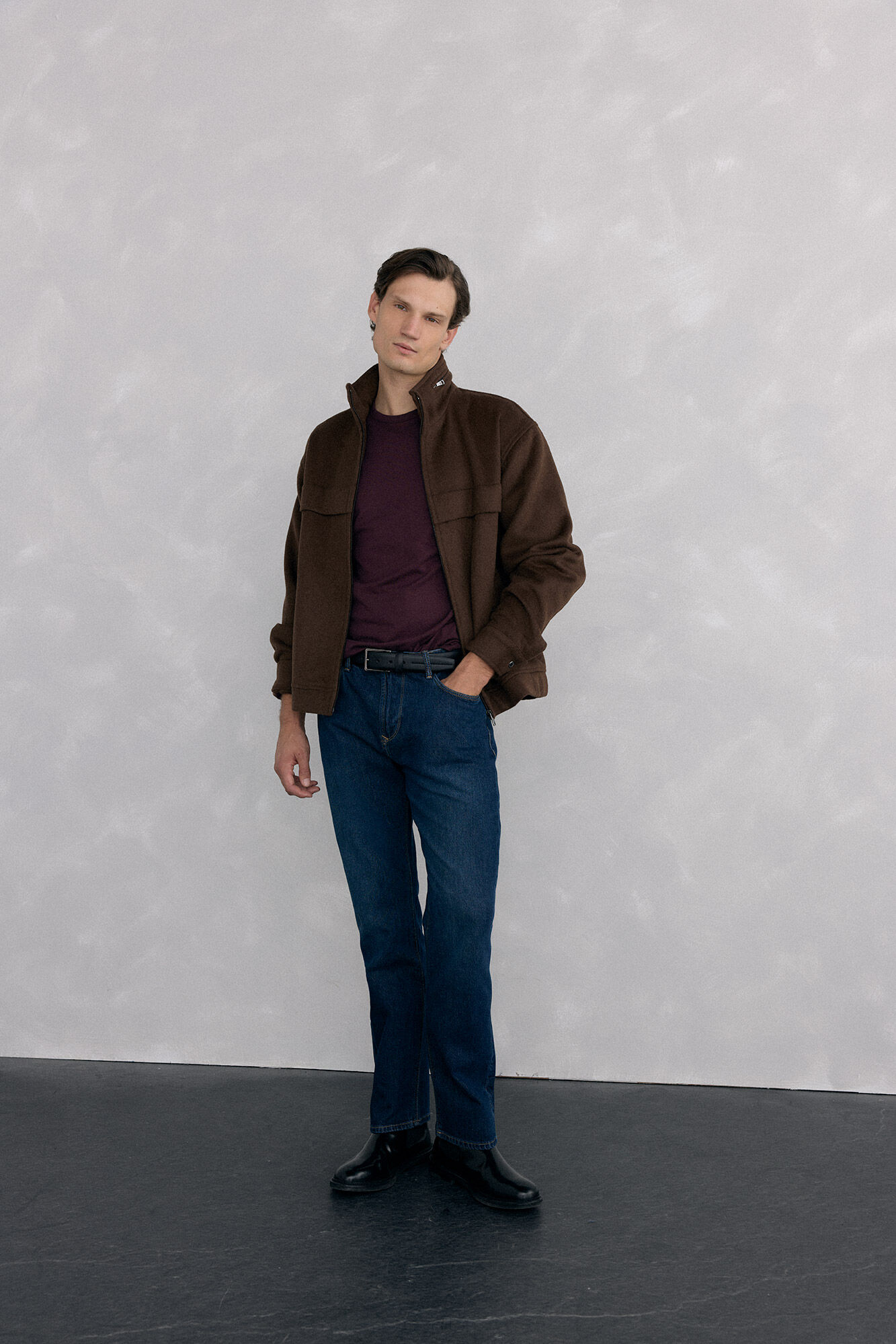 Pedro del Hierro Long-sleeved basic T-shirt